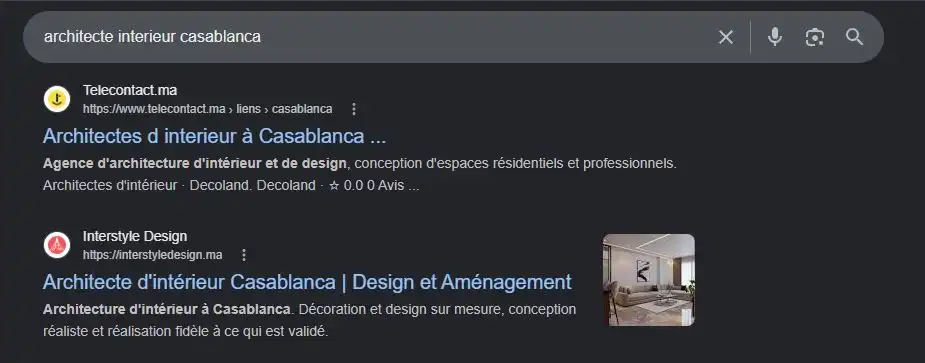 Étude de cas SEO : Interstyle Design