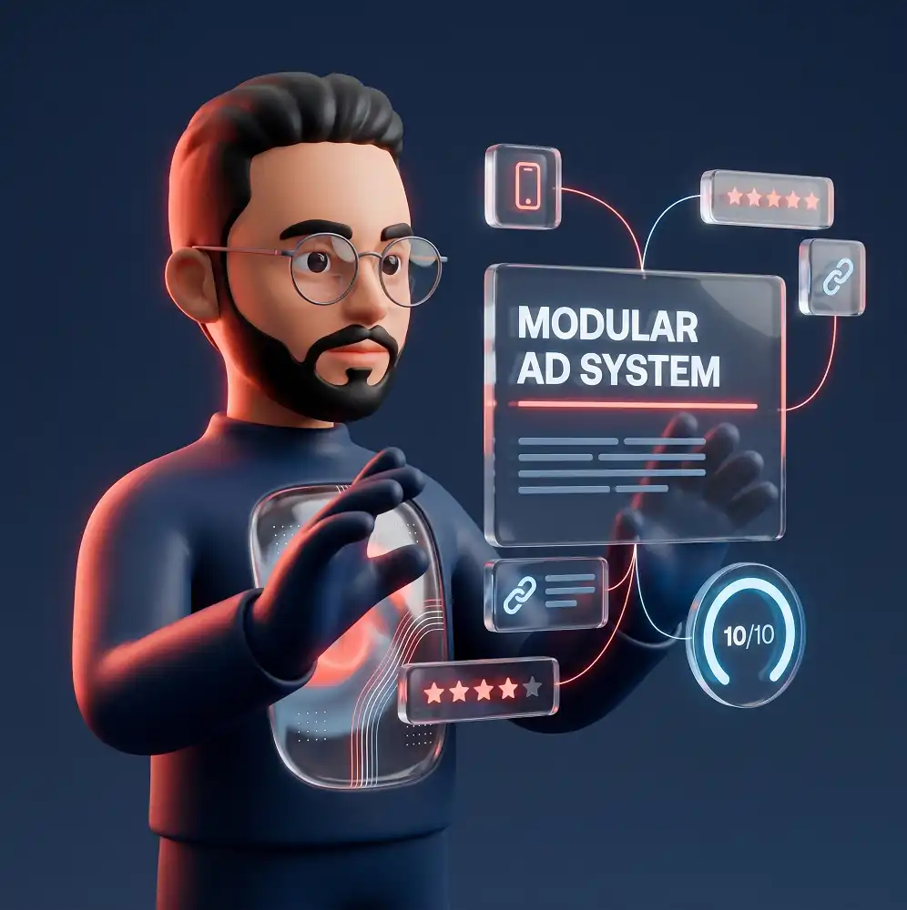 Rédaction d'annonces Google Ads accrocheuses et optimisées pour la conversion.