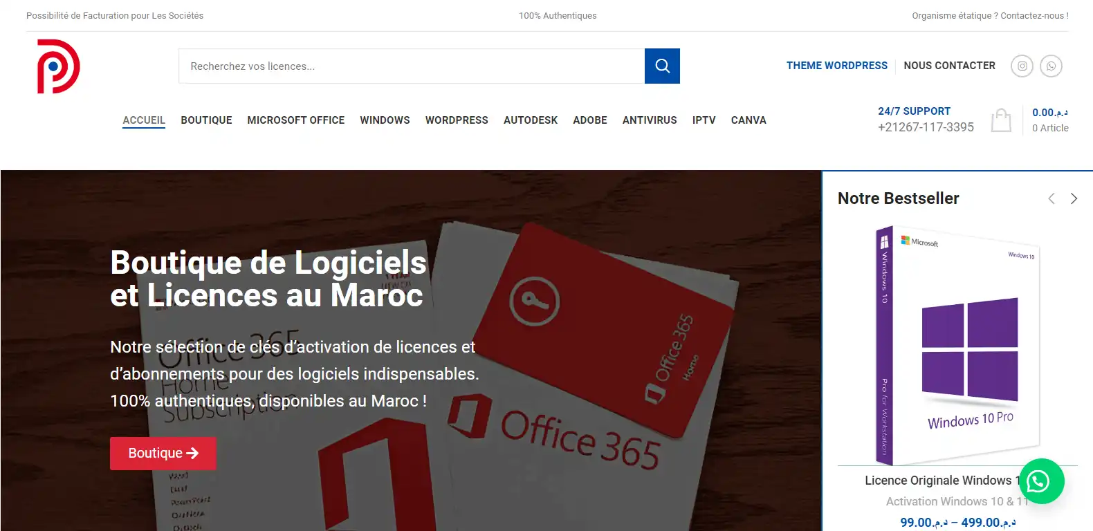 Projet site web Digital Product
