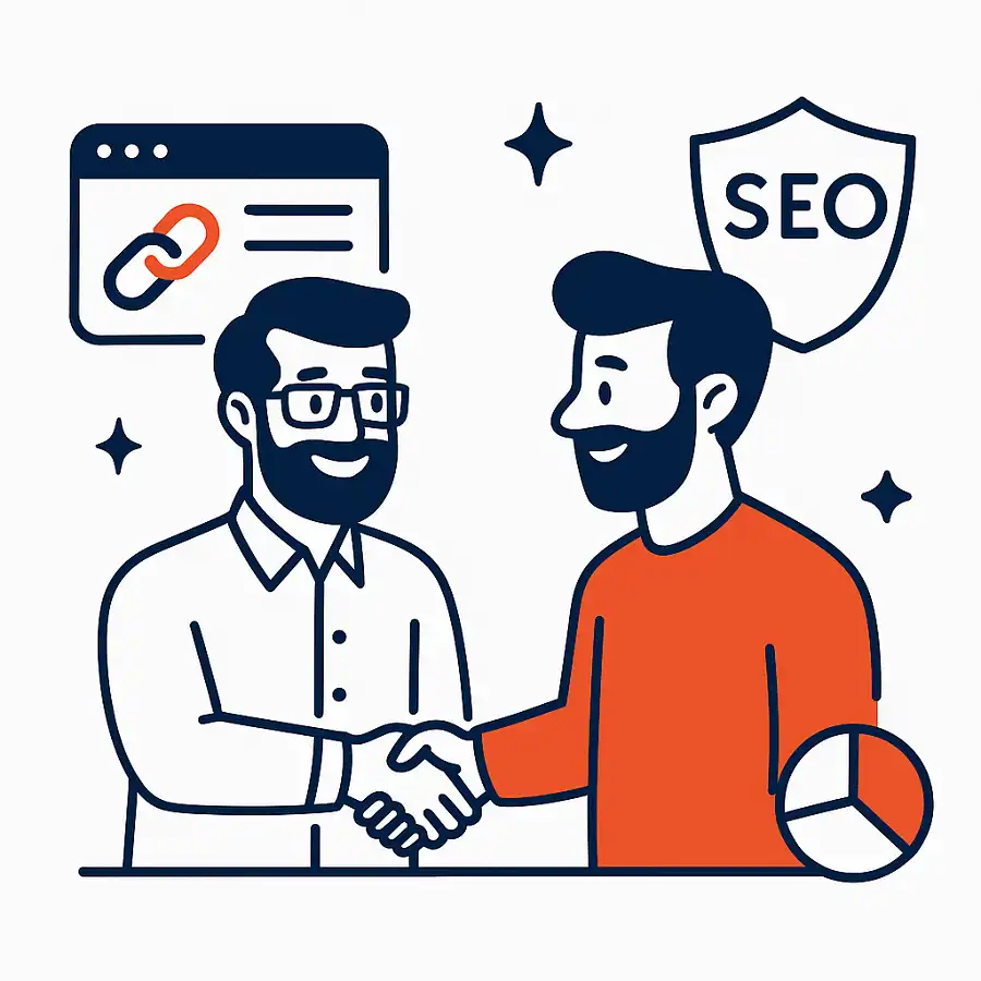 Partenariat et acquisition de backlinks