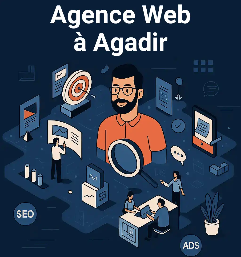 Accompagnement personnalisé en marketing digital proposé par notre agence web à Agadir.