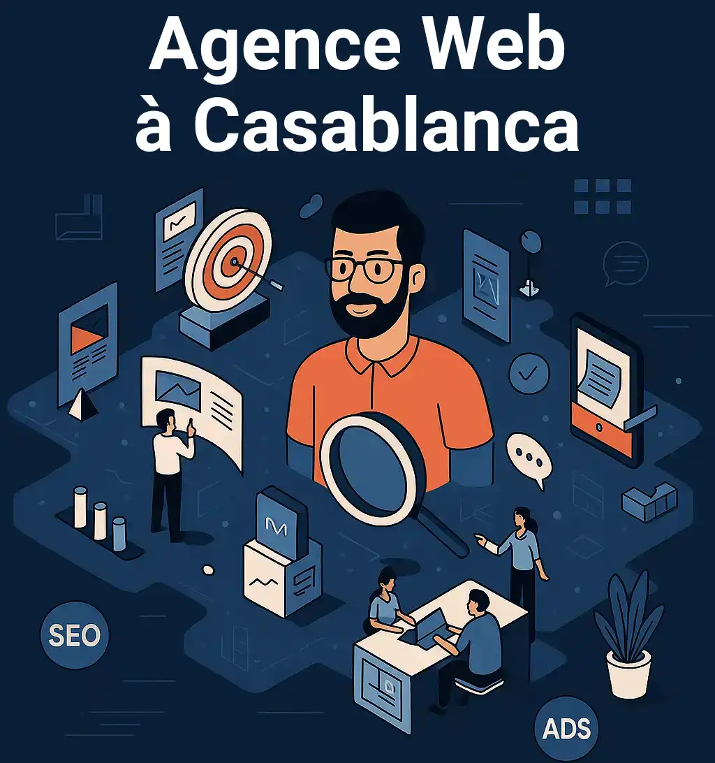 Expertise en stratégie digitale et création de sites internet par l'agence web NassimSEO à Casablanca.